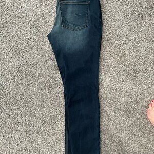 Dark Blue Denim Jeans